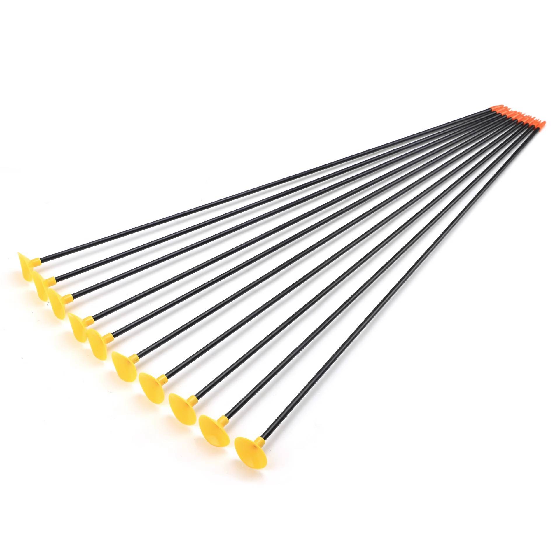 SIX 7MM SNORKELS YELLOW